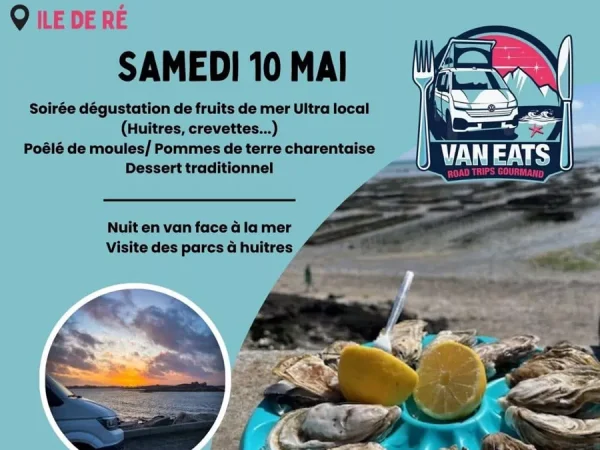 Soirée fruits de mer : Île de Ré